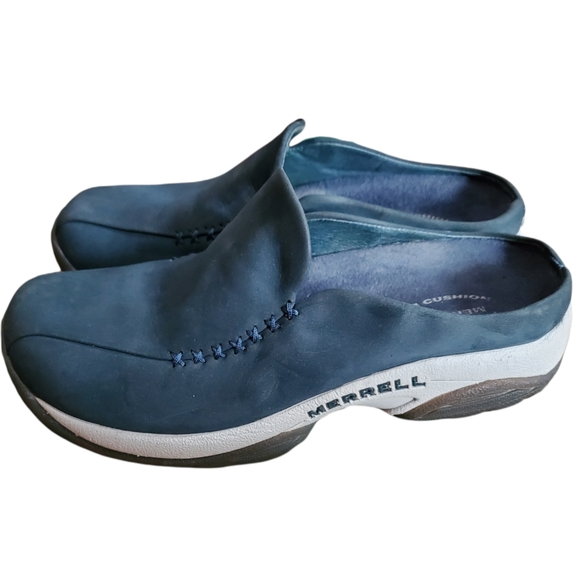 Merrell Primo Seam Petrol Blue Slip On Shoes - Picture 4 of 6